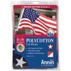 Annin 3 Ft. x 5 Ft. Polycotton American Flag Image 1